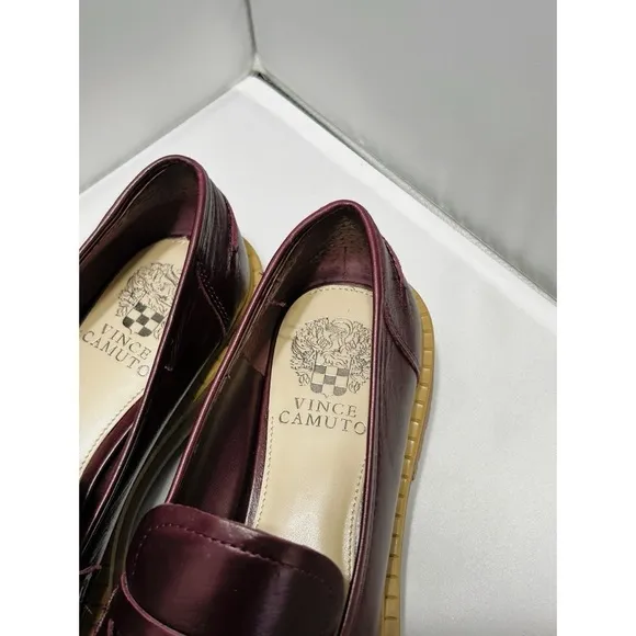 Vince Camuto Mckella Lug Sole Loafer in Cabernet