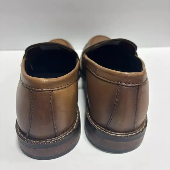 Vince Camuto Men’s Layton, Brown Penny Loafers, Size 8.5 M