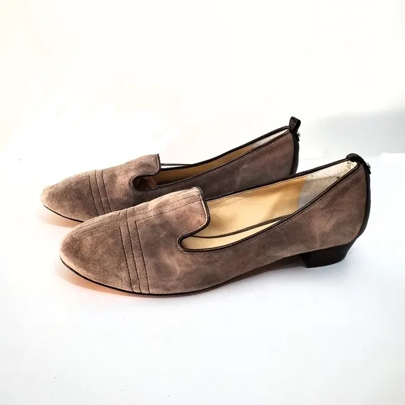 Vince Camuto Nova Suede Taupe Loafer