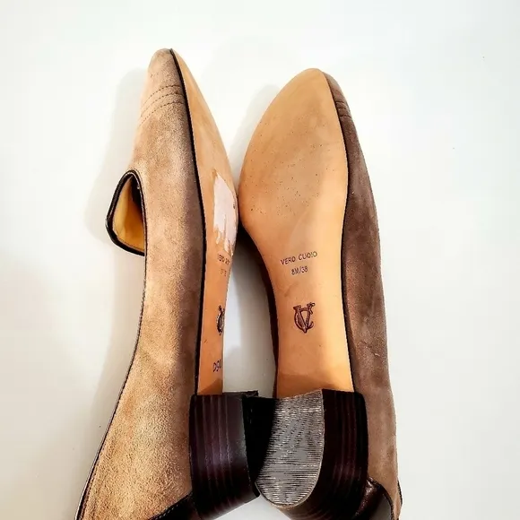 Vince Camuto Nova Suede Taupe Loafer