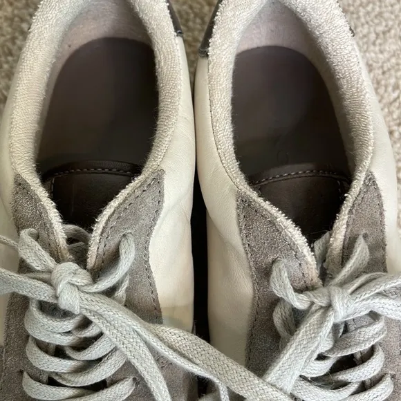 Vince color block neutral sneakers. Size 5.5.  Worn once excellent condition.