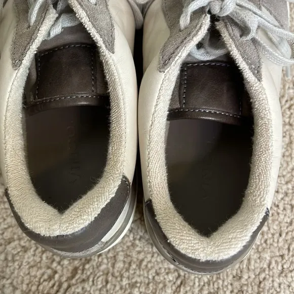Vince color block neutral sneakers. Size 5.5.  Worn once excellent condition.