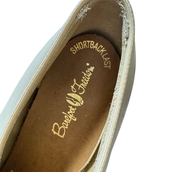 Vintage 50s/60s leather granny shoes, heeled loafers, lace up