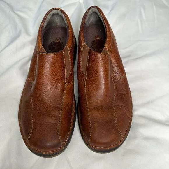 Vintage 90S Doc Martens Men Sz 10 Men Brown LeatherSlip On Loafers