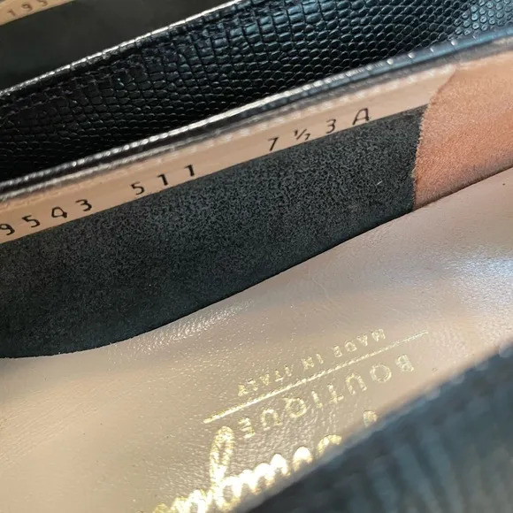 Vintage Ferragamo Leather Loafers