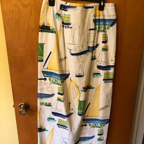 Vintage nautical top/skirt set 🪢⛵️🚤⚓️
