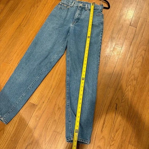 Vintage Noveli Jeans Metal Plaque Sailor Medallion Classic Retro Straight Leg