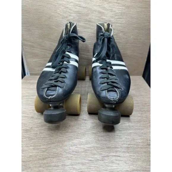 Vintage Riedell Roller Skates Sure Grip Invader Size 11 Leather
