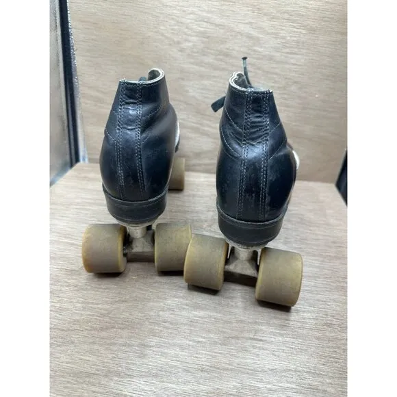 Vintage Riedell Roller Skates Sure Grip Invader Size 11 Leather