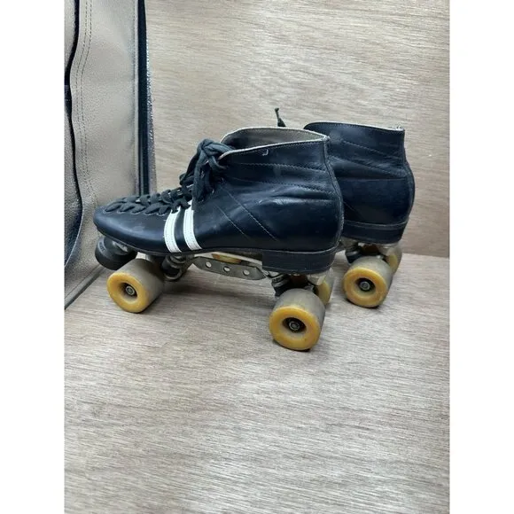 Vintage Riedell Roller Skates Sure Grip Invader Size 11 Leather