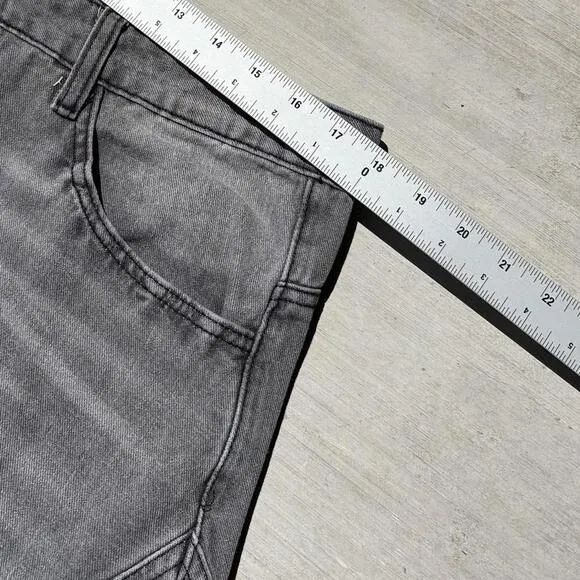 vintage super baggy grey washed jeans🖨️