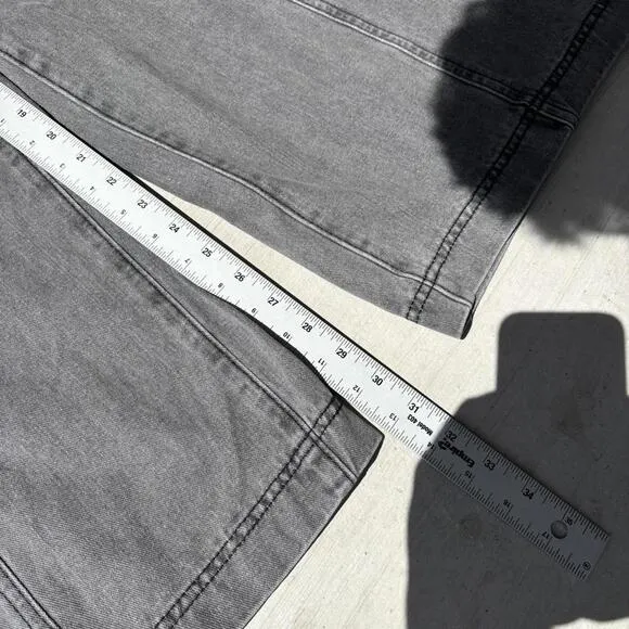 vintage super baggy grey washed jeans🖨️