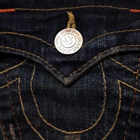 Vintage True Religion Y2K Joey Boot Cut Dark Wash Jeans-Size 25