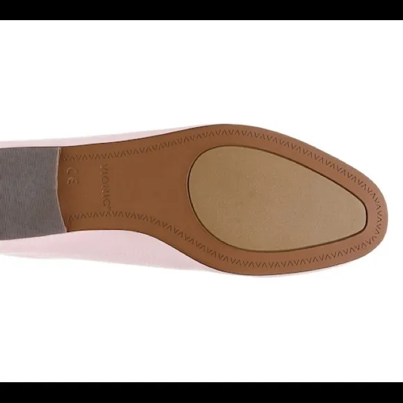 VIONIC FRIEDA PEBBLE LEATHER STEP DOWN HEEL LOAFERS NIB