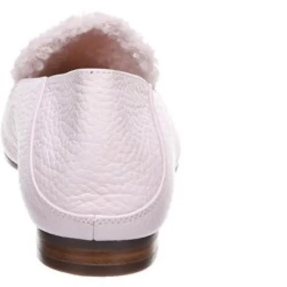 VIONIC FRIEDA PEBBLE LEATHER STEP DOWN HEEL LOAFERS NIB