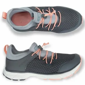 Vionic London Orthotic Sneakers Size 6 Charcoal Grey 1st Ray Technology