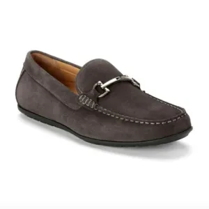 VIONIC Mercer Mason Driving Mocs Leather Loafers in Gray Sz. 11