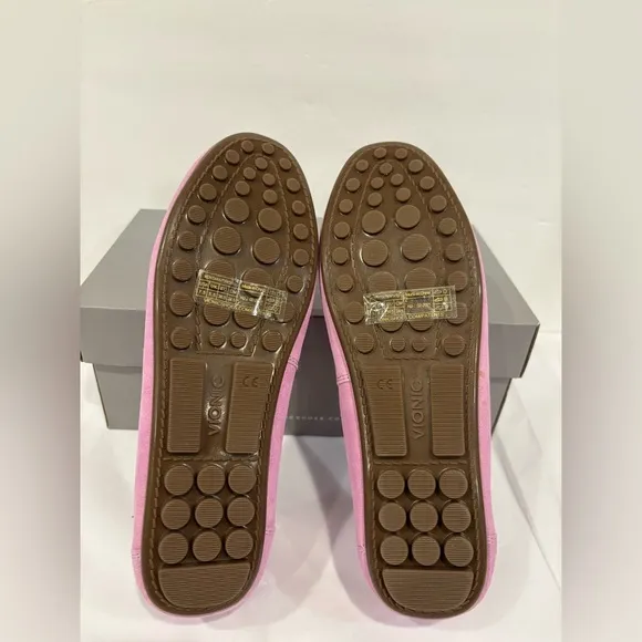 VIONIC MONTARA PURPLE ORCHID SUEDE LEATHER LOAFERS NIB SZ 7.5