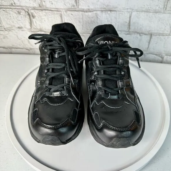 Vionic Sneakers Walker Classic Walking Shoes 23Walk Athletic Orthotic Black 8.5