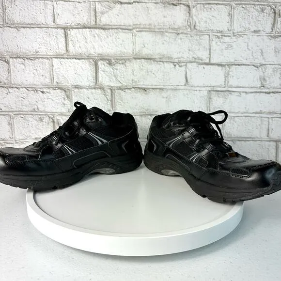 Vionic Sneakers Walker Classic Walking Shoes 23Walk Athletic Orthotic Black 8.5