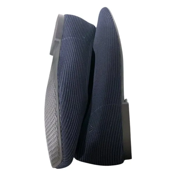 VIVAIA Margot 2.0 Square-Toe V-Cut Flats Navy size 42 EU/10.5 US