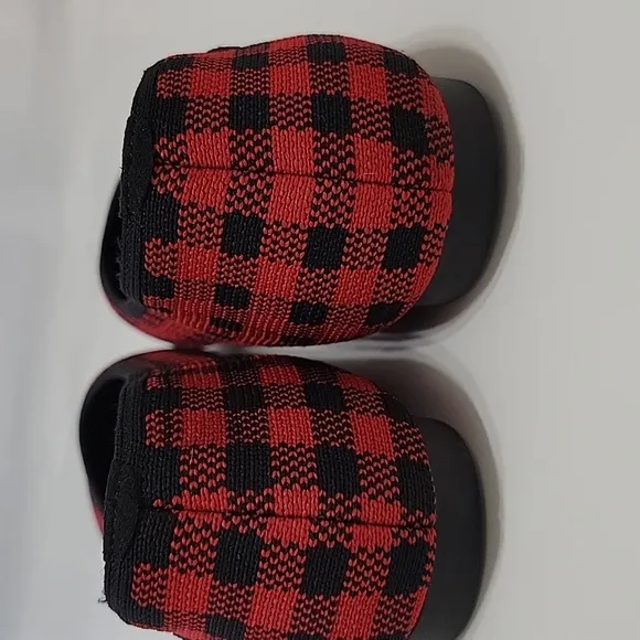 Vivaia Red Plaid Margot 2.0 Flats