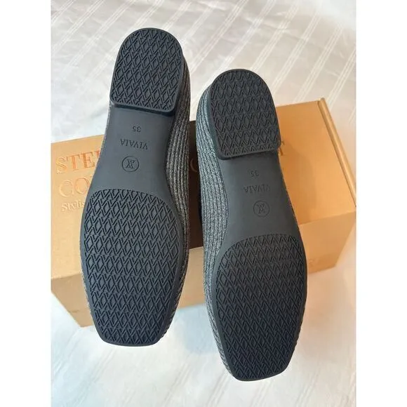 VIVAIA Square-Toe V-Cut Flats (Margot 2.0)‎ Size EUR 35 US 5