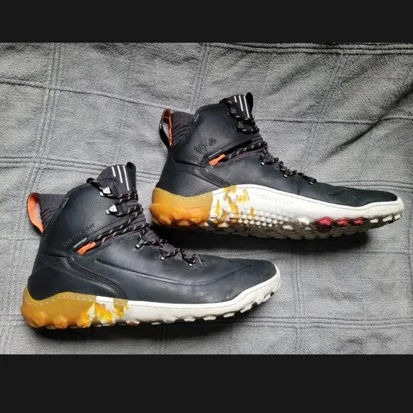 Vivobarefoot Tracker Decon FG2 Brown Black Outdoor Trail Hiking Boots Mens 49 15
