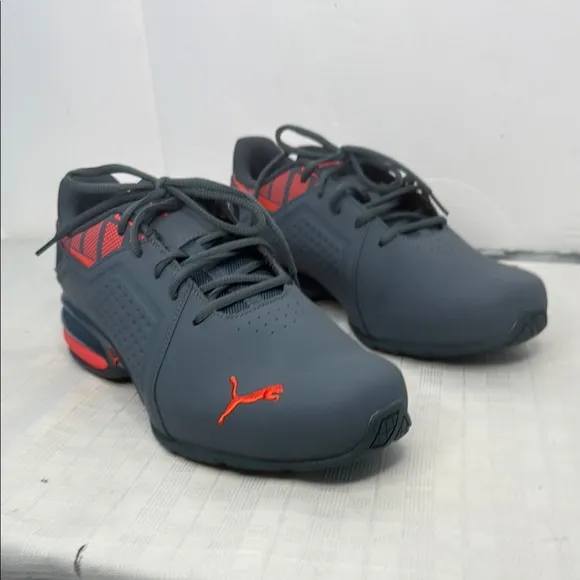 Viz Runner Graphic Men's Sneakers grey/ orange