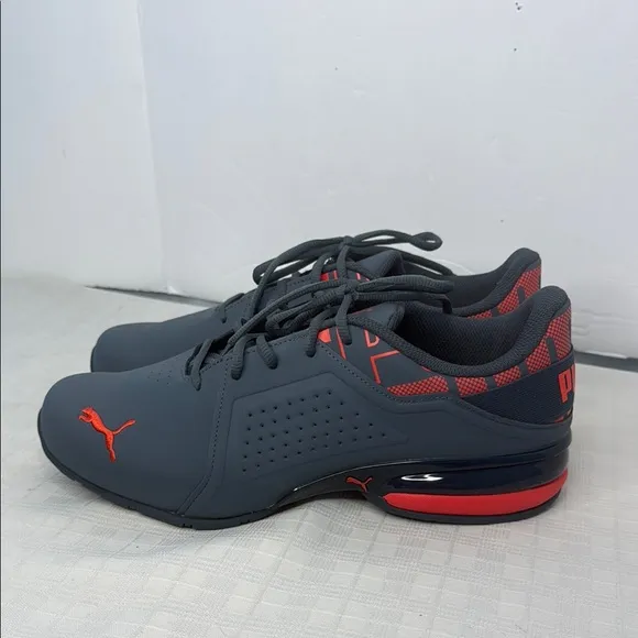 Viz Runner Graphic Men's Sneakers grey/ orange