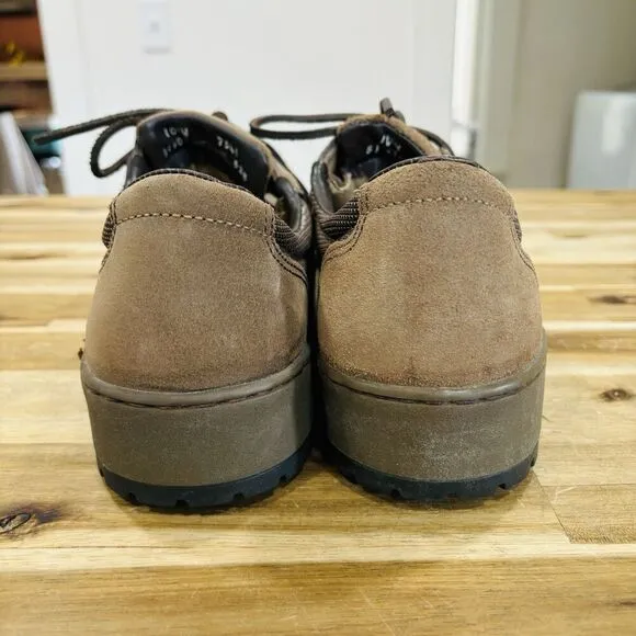Vtg ROCKY Boots Gore Tex Lace Up Moc Toe Shoes Loafers Made in USA Sz 10.5 Wide