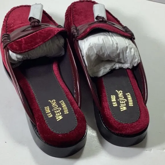 Willow Mule Velvet Loafer By WeeJuns G.H. BASS &amp; CO