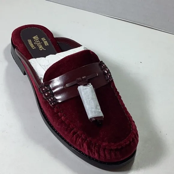 Willow Mule Velvet Loafer By WeeJuns G.H. BASS &amp; CO
