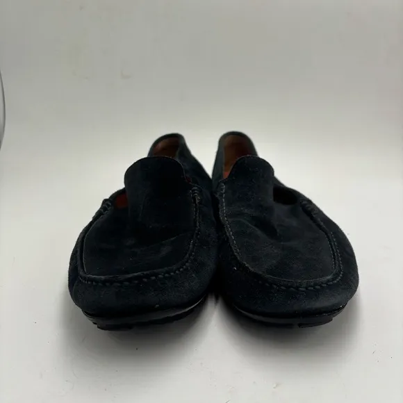 Wolf &amp; Shepherd Men’s 14 Black Suede Gunner Loafers
