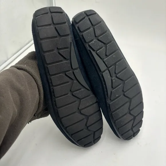 Wolf &amp; Shepherd Men’s 14 Black Suede Gunner Loafers