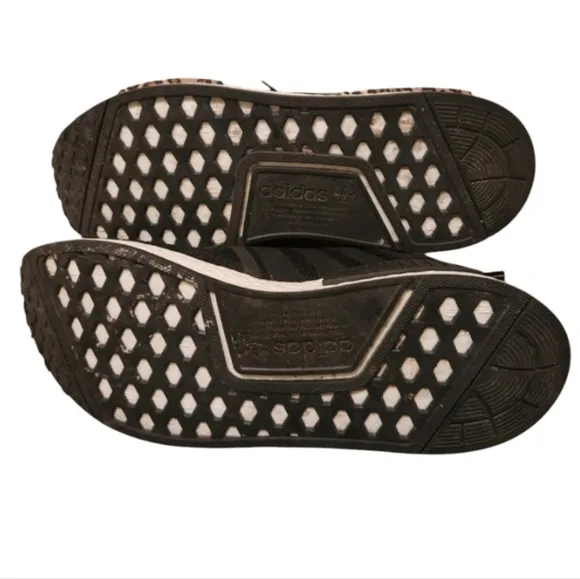 Women's Adidas Originals NMD-R1 Cheetah Print Tennis Shoes