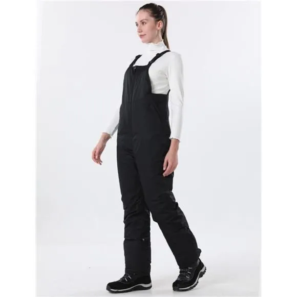 Women's Insulated Snow Pants – Waterproof, Breathable Ski Bib Overalls