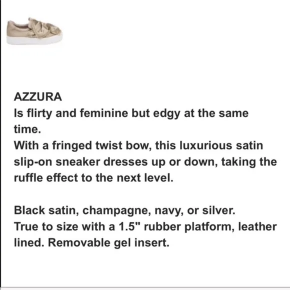 Women's Satin Slip-On Sneakers J/Slides NYC