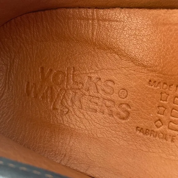 Women's VOLKS WALKERS Flats, Blue, Size 39