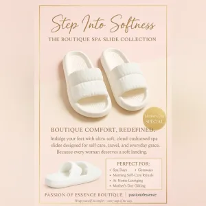 “Wrap yourself in comfort — every step of the way