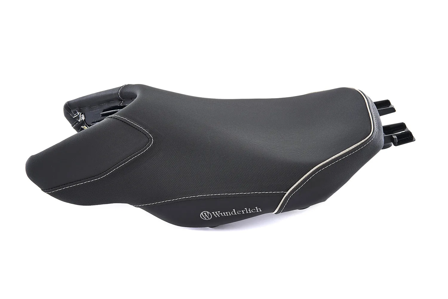 Wunderlich AKTIVKOMFORT rider seat - with seat heating Smart Plug & Play - high - black