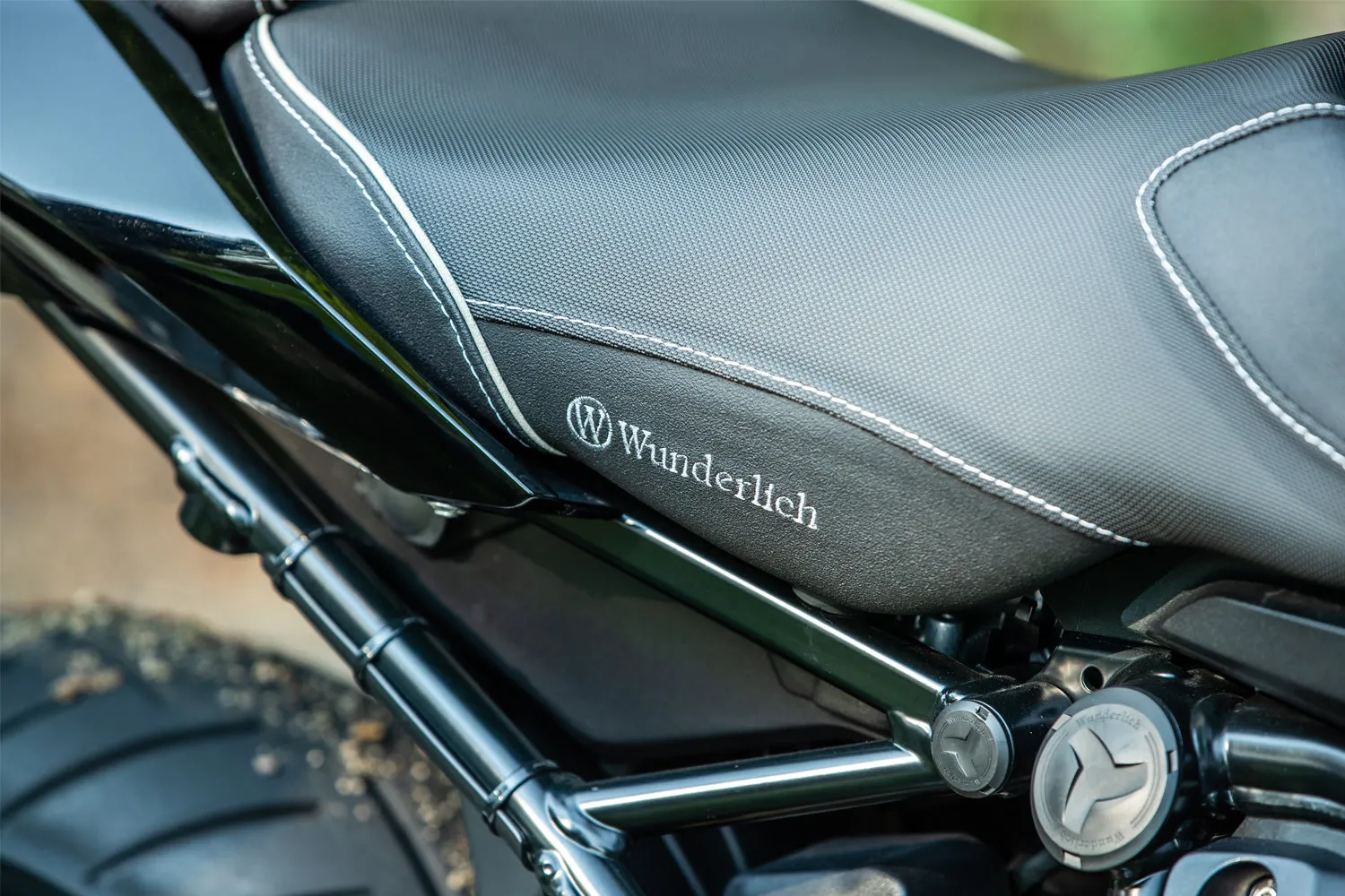 Wunderlich AKTIVKOMFORT rider seat - with seat heating Smart Plug & Play - standard - black
