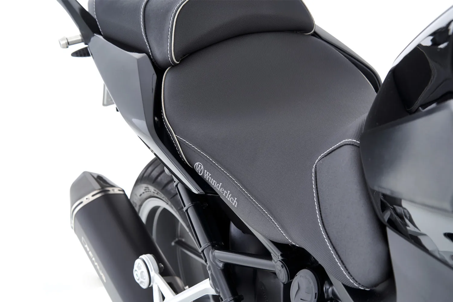 Wunderlich AKTIVKOMFORT rider seat - with seat heating Smart Plug & Play - standard - black