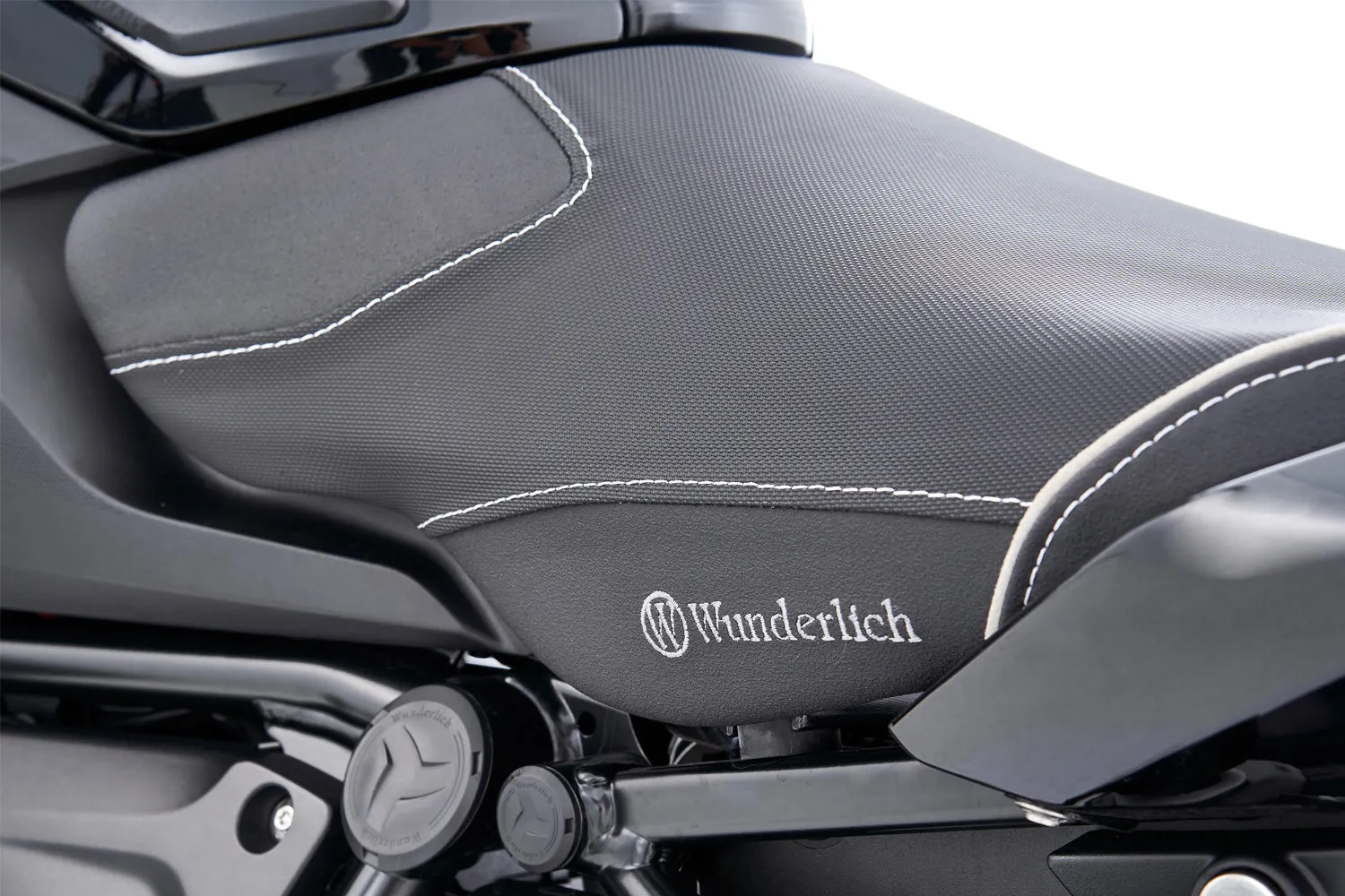 Wunderlich AKTIVKOMFORT rider seat - with seat heating Smart Plug & Play - standard - black