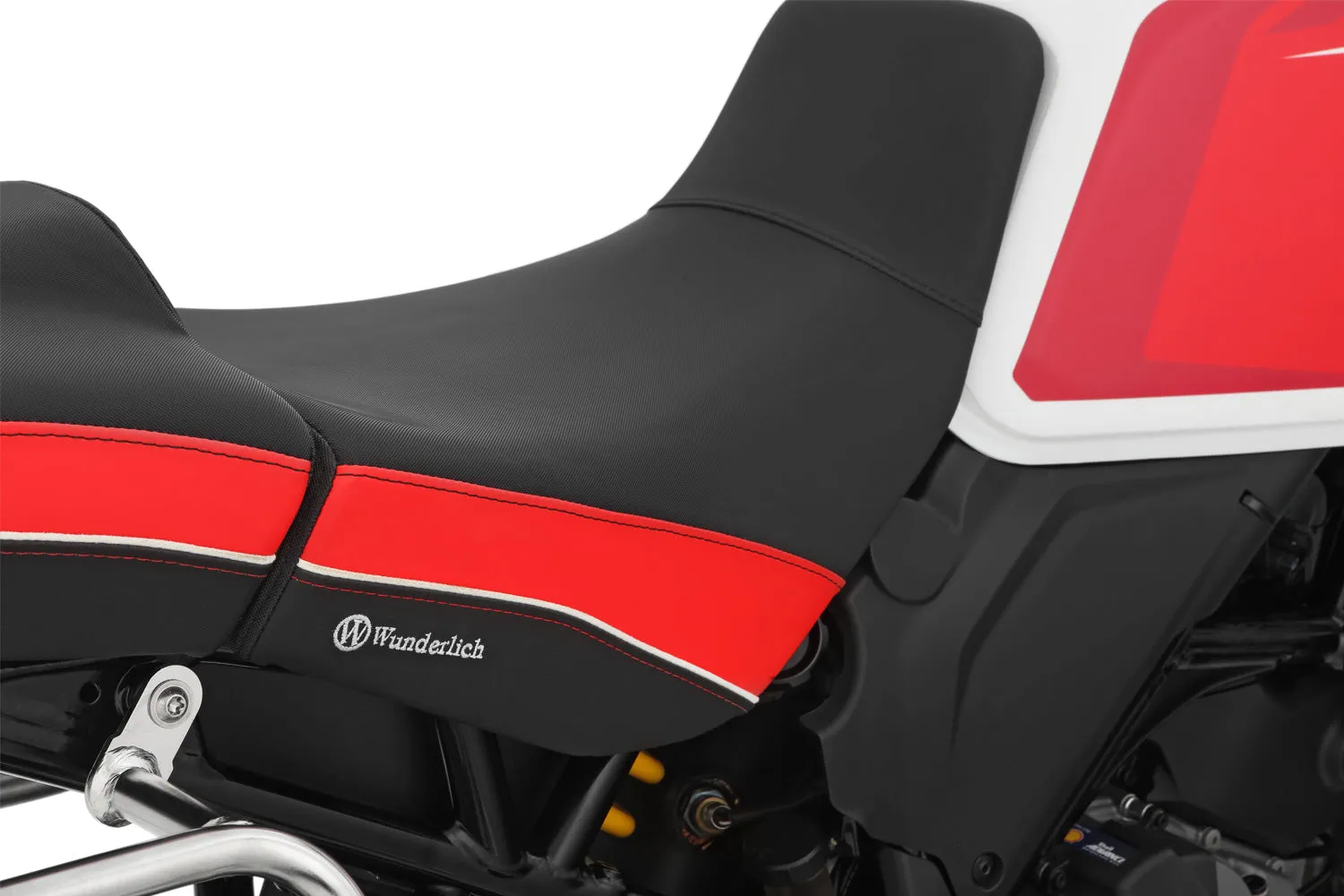 Wunderlich rider seat AKTIVKOMFORT - black-red - standard