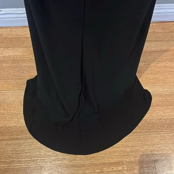 Xscape Evenings Faraj Side Beaded Cold Shoulder GownNWT