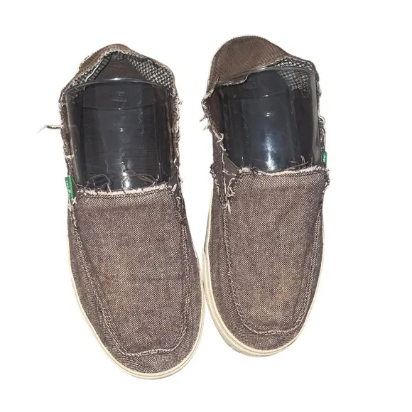 y2k sanuk donna hemp slip on loafers flats shoes sneakers