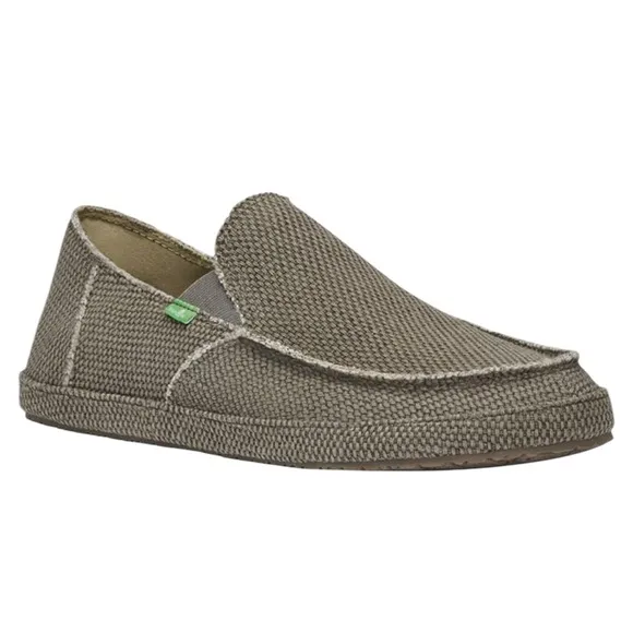 y2k sanuk donna hemp slip on loafers flats shoes sneakers