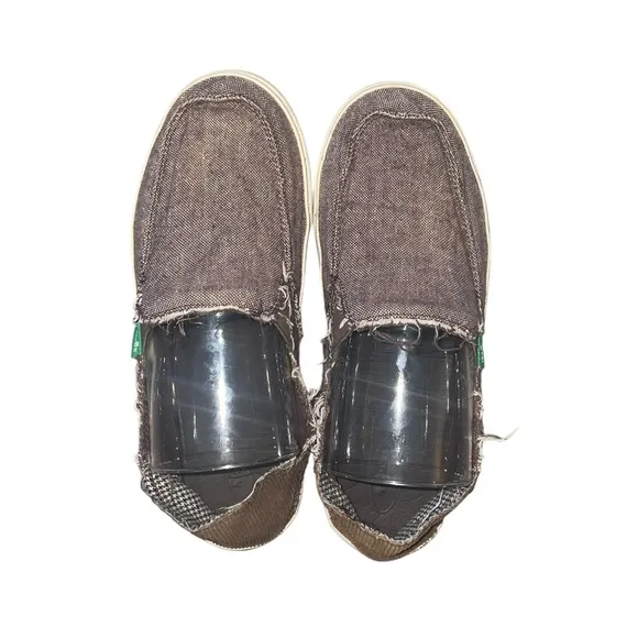 y2k sanuk donna hemp slip on loafers flats shoes sneakers
