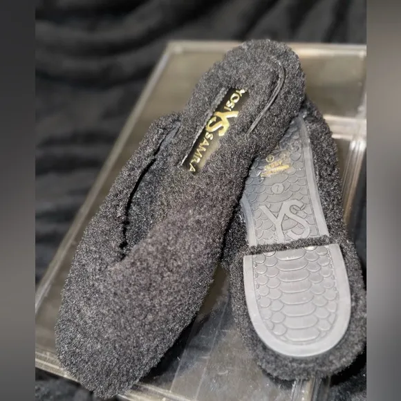 Yosi Samra Black Flats for Effortless Elegance